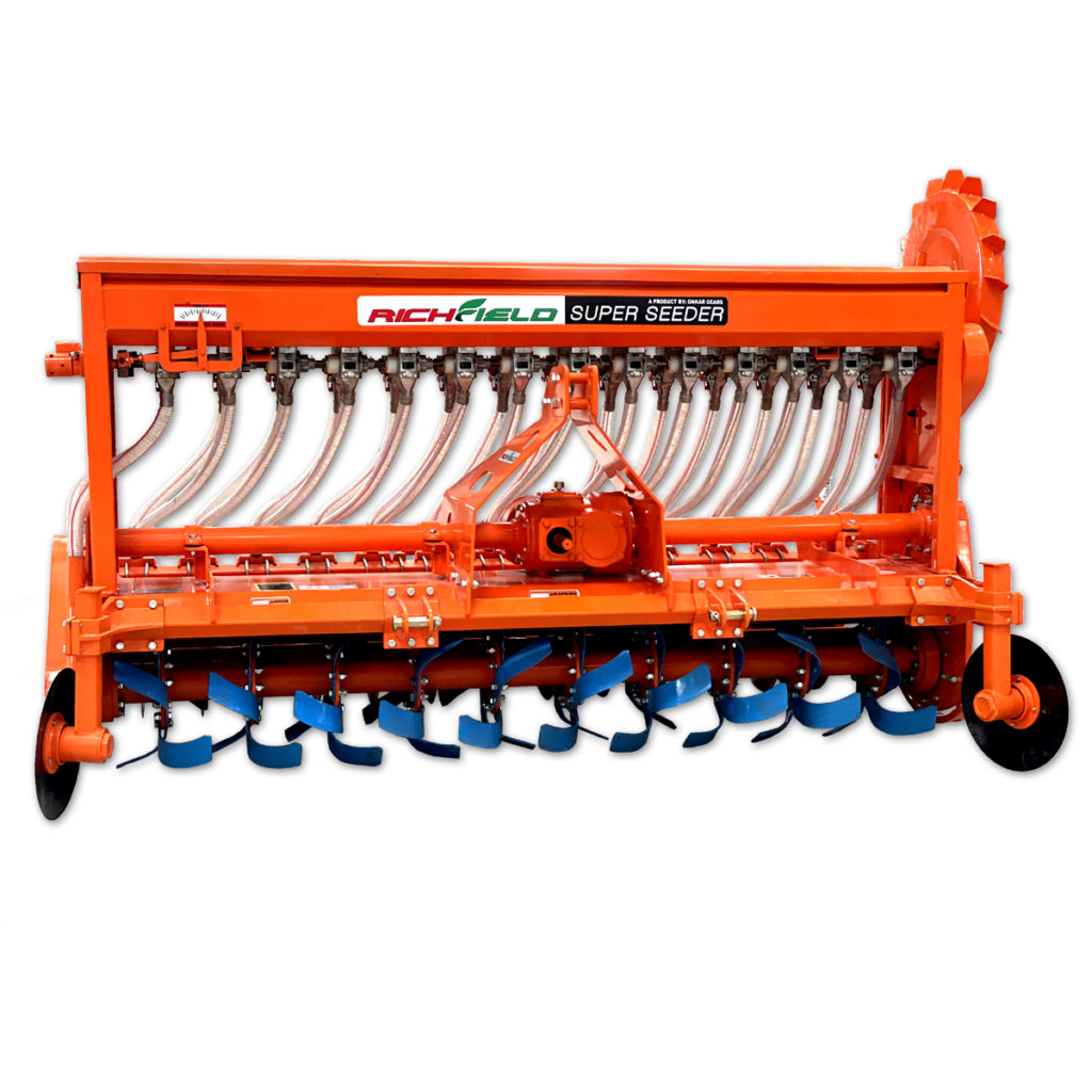 Super Seeder Inter Row Rotary Weeder Tractor Rotavator, Rotary Tiller, Rota Tiller, Multi Crop Thresher, Harambha Thresher, Maize Thresher Maize Sheller with Elevator, Paddy Thresher, Multi Crop Thresher, Multi Crop Thresher Side Basket, Multi Crop Thresher with Back Basket, Haramba Thresher with Plateform, Multi Crop Thresher Haba Daba etc. Now we take great pleasure to informing you that we have commenced commercial production of Cultivator, Super Seeder, Rotoseeder, Super Seeder with Disc, Mulching Machine, Laser Land Leveler, Zero Till Drill, Potato Planter, Potato Digger, tractor rotary tiller, Straw Reaper, Mini Combine, Tractor Mounted Reaper